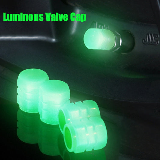 Fluorescent Car Tire Valve Caps